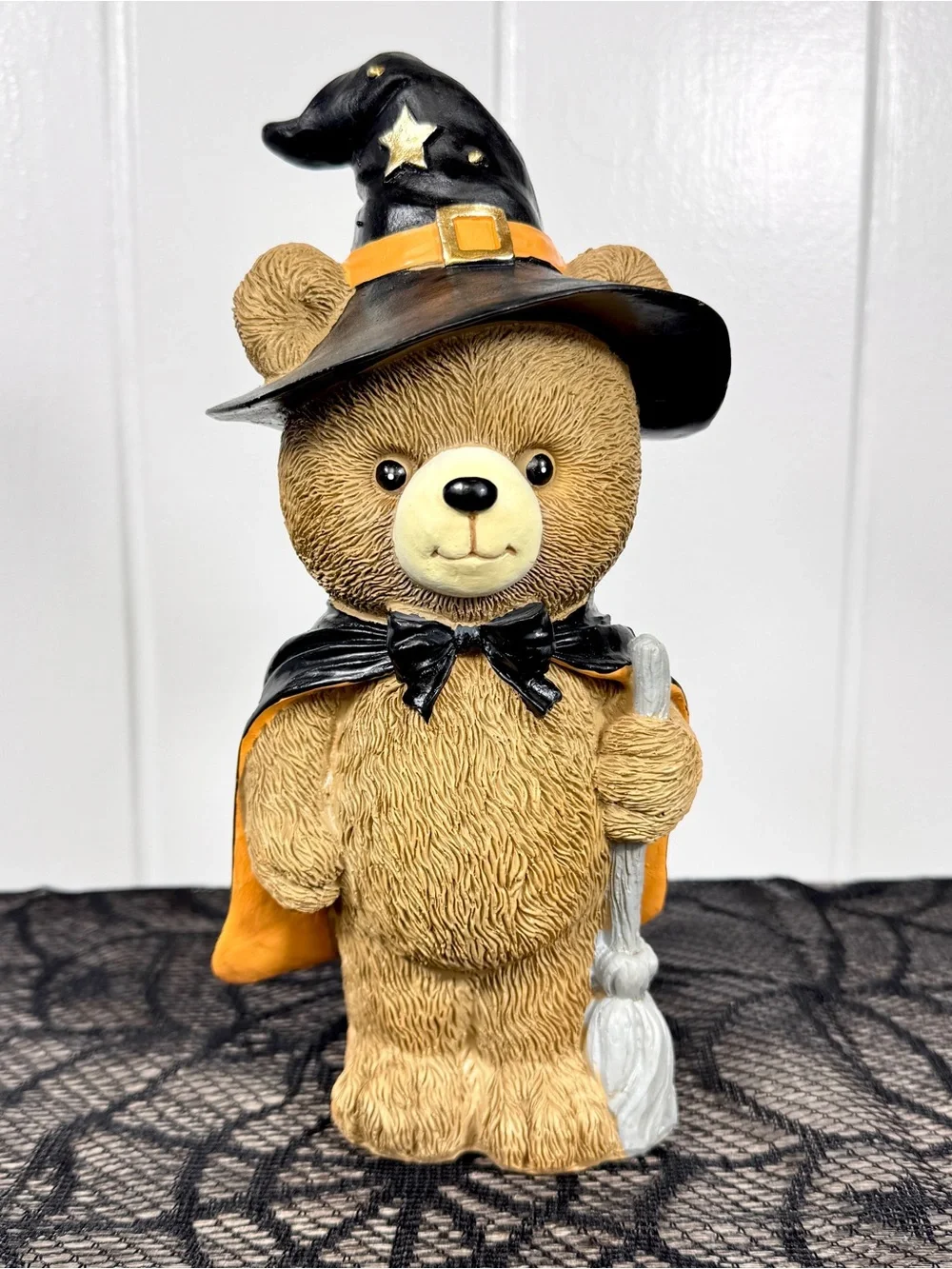 NEW Summerween Witch Teddy Bear Halloween Figurine